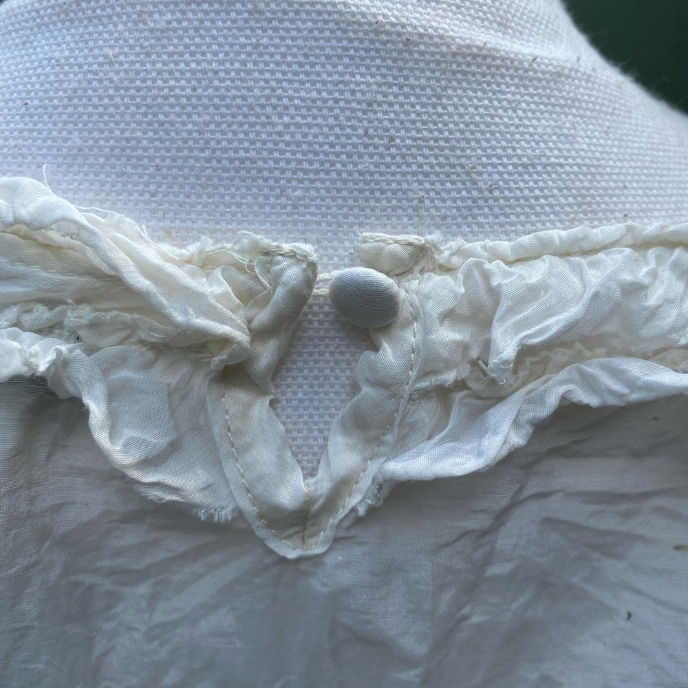 J Crew Cream Ruffle Dress - Picture 8 of 12